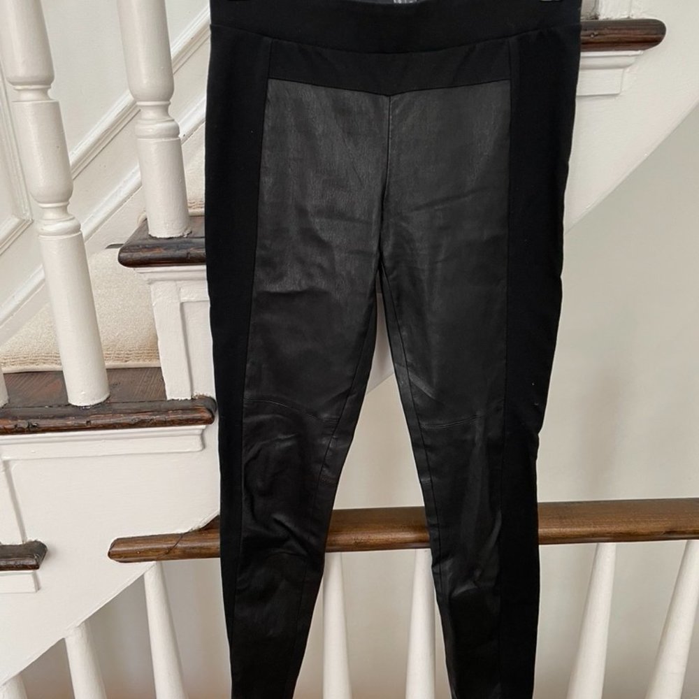 Vince Leather Leggings